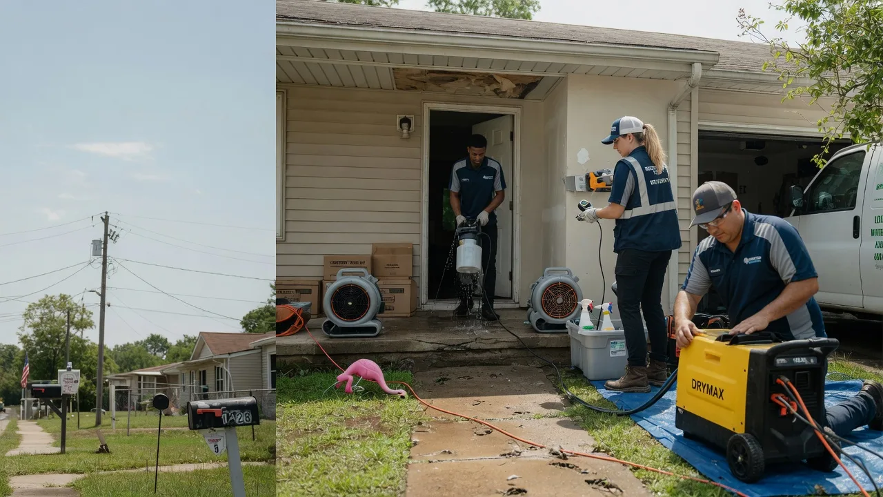 Storm Damage Water Removal in Carrier Mills, IL near me